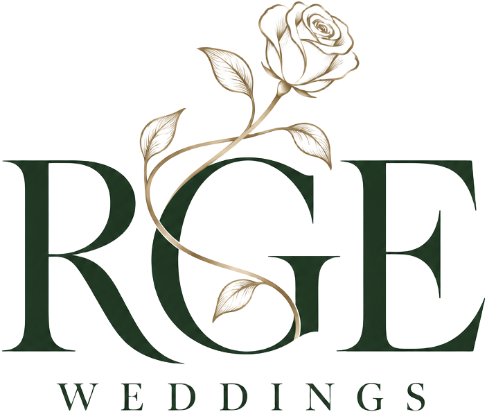 RGE Weddings rose logo